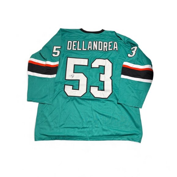 OFFERS ✅ Ty Dellandrea Signed San Jose Sharks CUSTOM Jersey Autographed JSA NHL - Picture 1 of 12